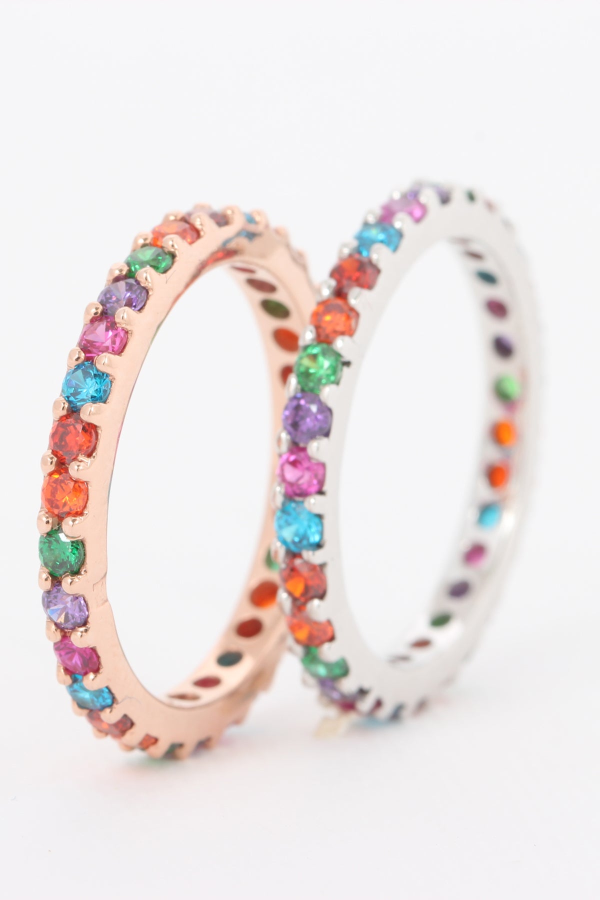 Rainbow Stone Ring - ShopAuthentique