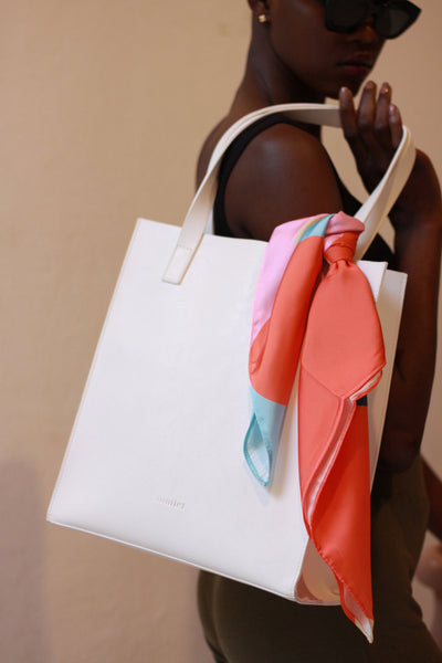 WHITE | BASIC TOTE