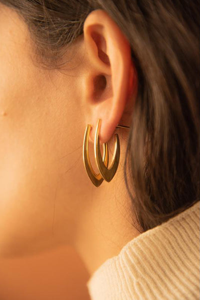 Iman Earring In Gold