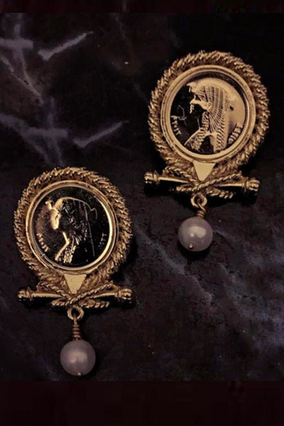 La Reine II Earrings - ShopAuthentique