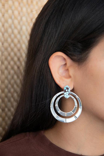 Liza Earrings In Silver