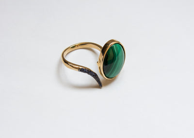 The Malachite Ring - ShopAuthentique