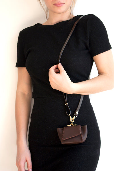 MICRO NELEPHANT in Palisander Brown - ShopAuthentique