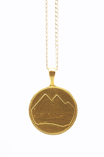 THE EGYPTIAN Coin Necklace Stack I - ShopAuthentique