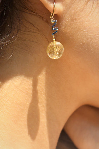 Quartz Earring - ShopAuthentique