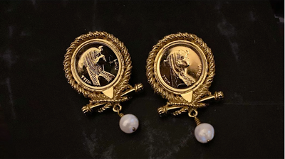 La Reine II Earrings - ShopAuthentique