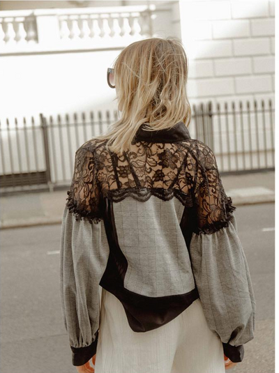 Black Lace Jacket - ShopAuthentique