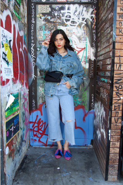 Tropical Pink - Blue - ShopAuthentique