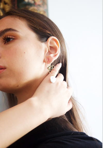 Fleur Des Perles Earrings - ShopAuthentique