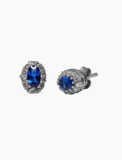 The Mes Me Rize Sapphire Earrings - ShopAuthentique