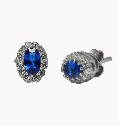 The Mes Me Rize Sapphire Earrings - ShopAuthentique