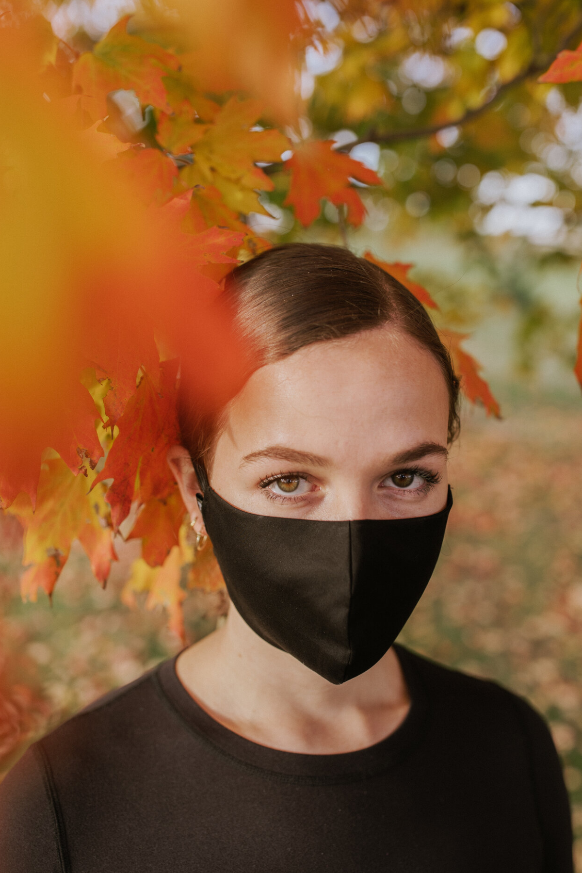 Black Cotton Mask