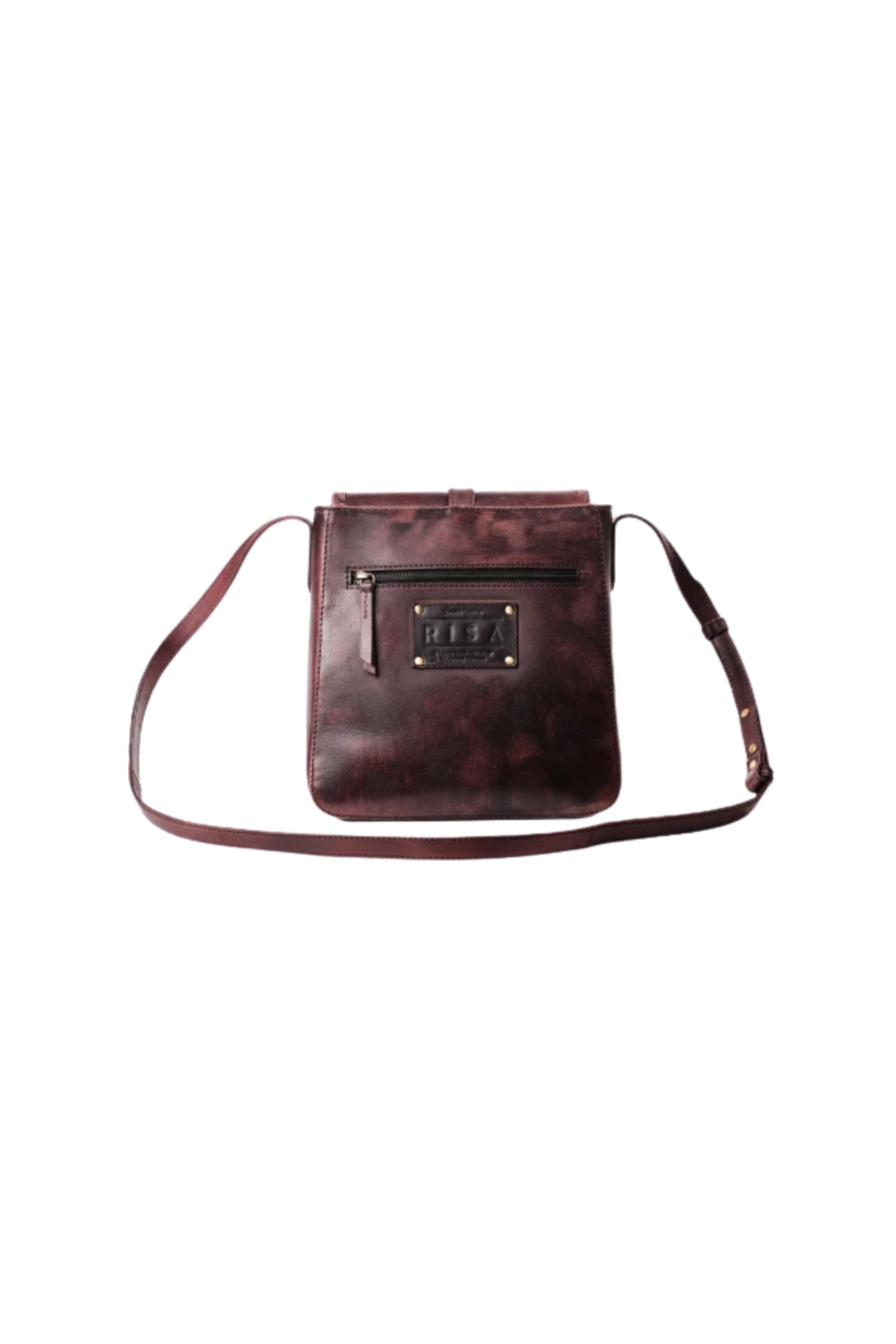 Ash crossbody burgundy