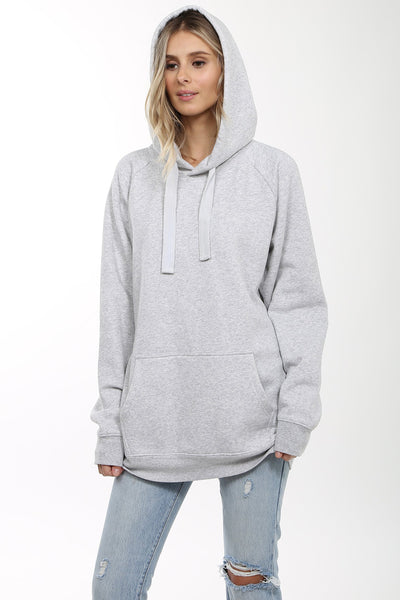 The "BABES SUPPORTING BABES" Big Sister Hoodie | Pebble Grey