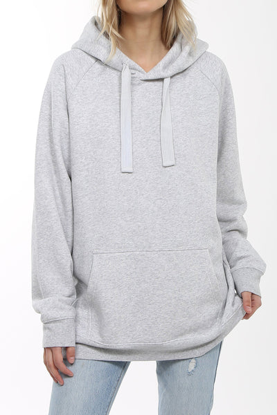 The "BABES SUPPORTING BABES" Big Sister Hoodie | Pebble Grey