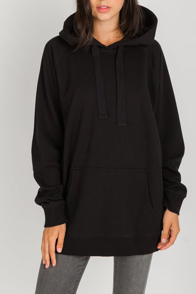 The "BABES SUPPORTING BABES" Big Sister Hoodie | Black