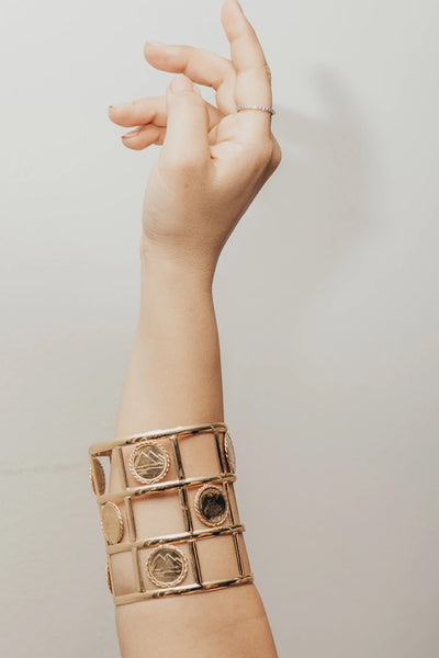 Carreaux Cuff - ShopAuthentique