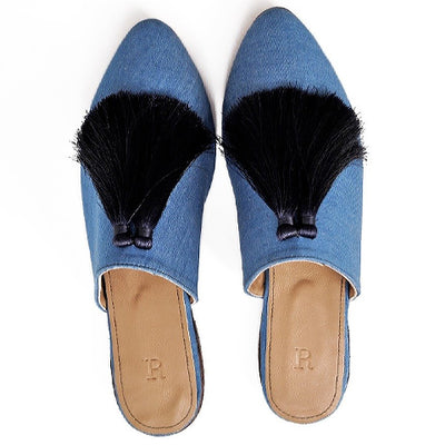 Denim Mule - ShopAuthentique