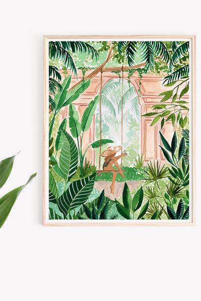 Jungle Swing Art Print