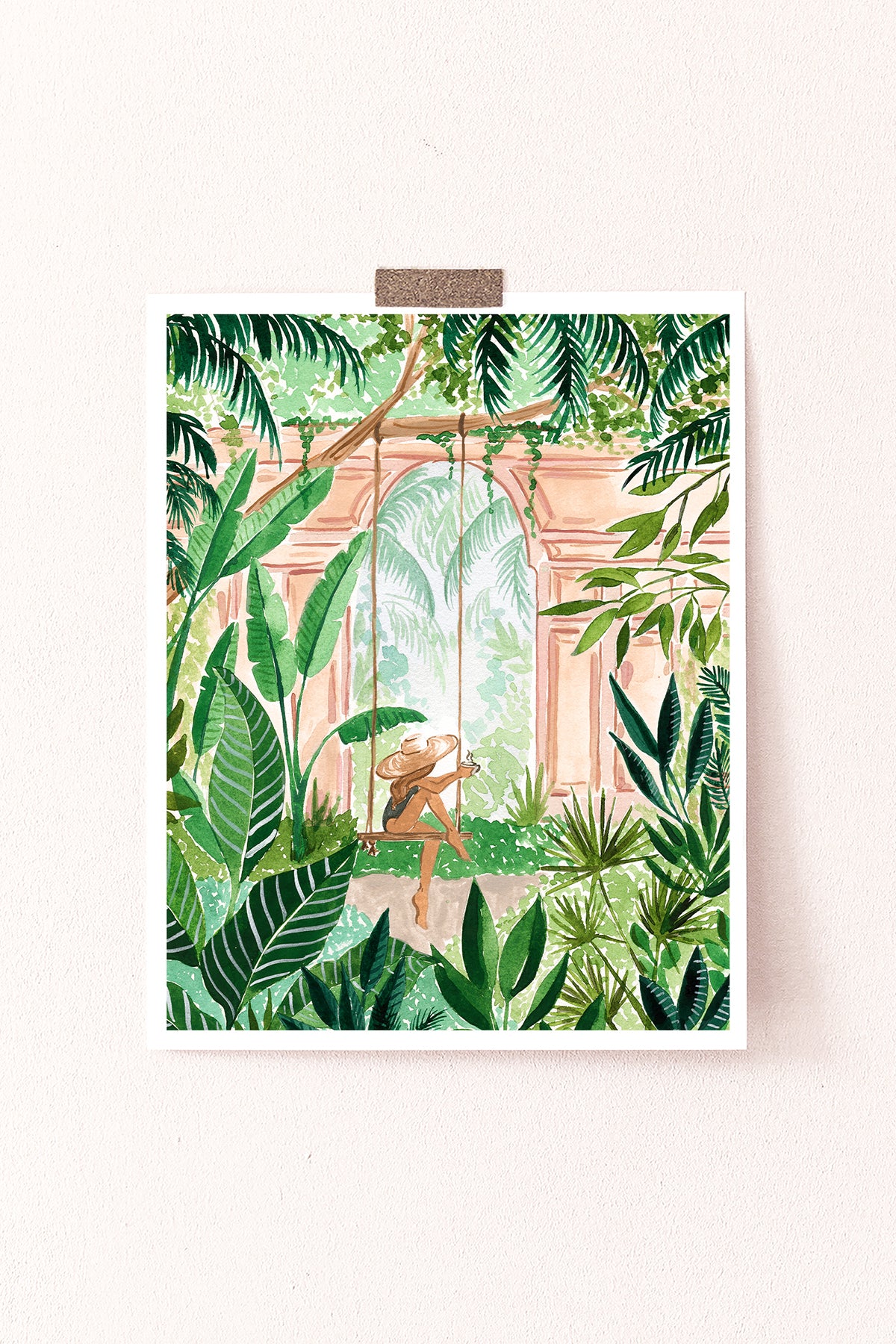 Jungle Swing Art Print