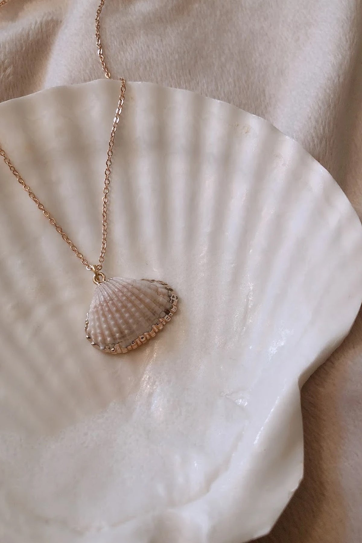 Gold Dipped Seashell - ShopAuthentique