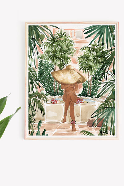 Vacation Mode Art Print