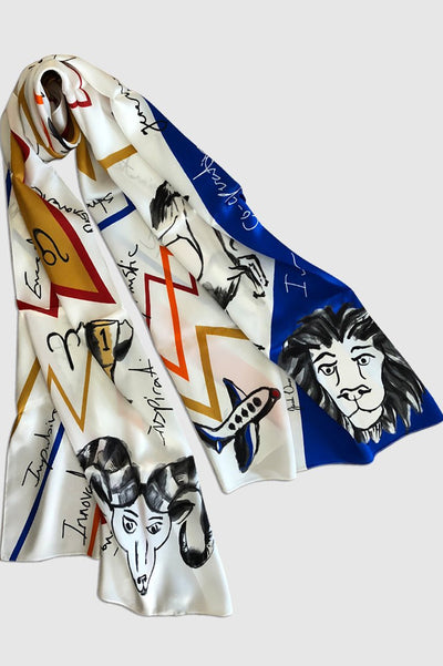 Fire| Zodiac Scarf - ShopAuthentique